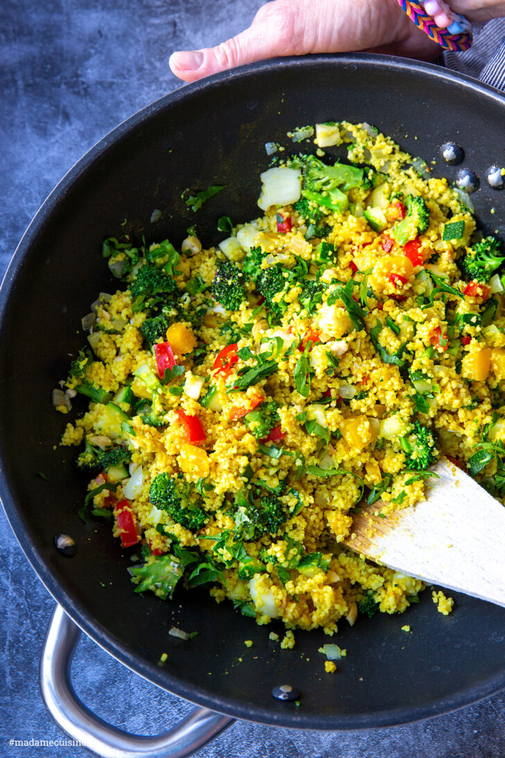 Light and healthy: Vegetarian couscous